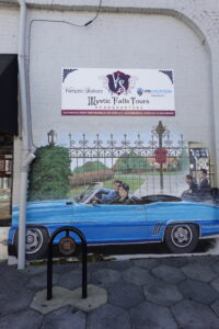 Vampire Diaries Mural of Damon & His Famous Car